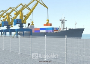 2D ограждения для морских и речных портов в Туле