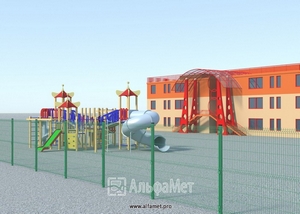 2D ограждения для школ и детских садов в Туле
